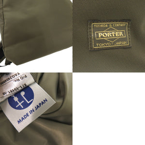 新品同様 吉田カバン ポーター PORTER SHEA シア バックパック 871-05181 リュック デイパック ナイロン カーキ 0583【中古】YOSHIDA & CO. LTD.