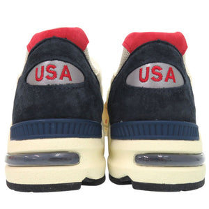 未使用品 ニューバランス M990TA2 スニーカー 異素材 スポーティカラー ABZORB スウェード メッシュ ベージュ 0599【中古】NEW BALANCE