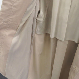 新品同様 ラコステ フード付き リラックスフィットステンカラーコート BF959LJ コットン ナイロン ベージュ 0600【中古】LACOSTE