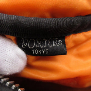 美品 ポーター タンカー ナイロン ブラック 黒 ショルダーバッグ 0606【中古】PORTER