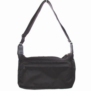 美品 ポーター ナイロン レザー ブラック 黒 ショルダーバッグ 0607【中古】PORTER