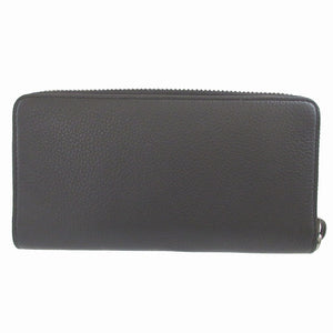 美品 クリスチャンルブタン パネトーネ 3195051 レザー ラバー ブラック 黒 ラウンドファスナー長財布 財布 0611【中古】Christian Louboutin