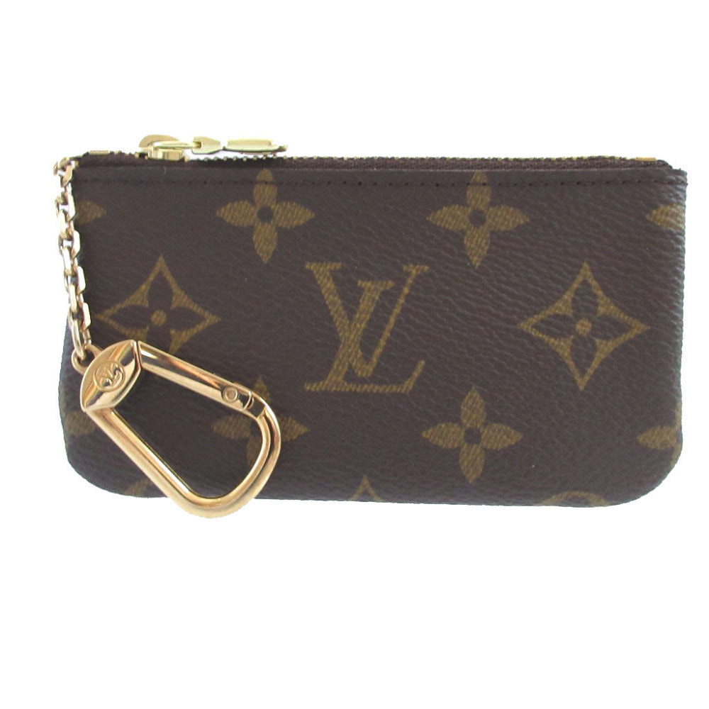 新品同様 ルイヴィトン モノグラム M62650 ポシェットクレ ブラウン 茶 コインケース 0623【中古】LOUIS VUITTON