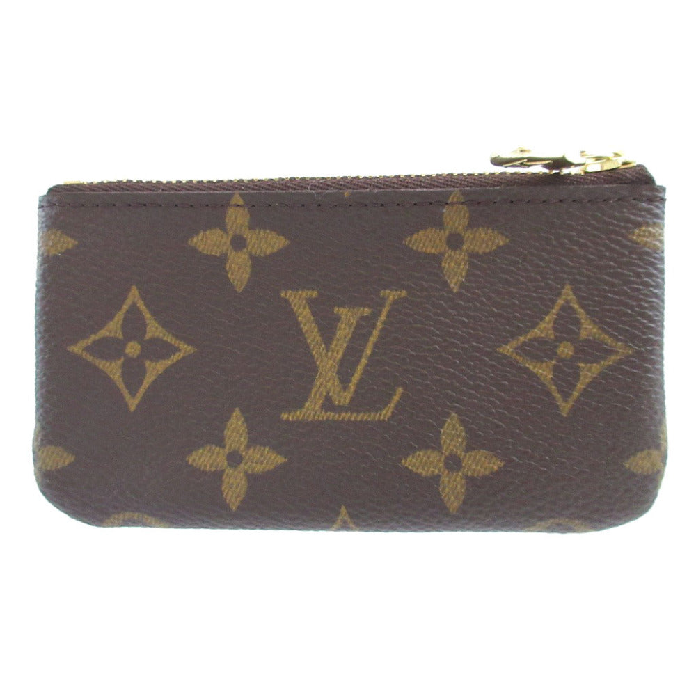 新品同様 ルイヴィトン モノグラム M62650 ポシェットクレ ブラウン 茶 コインケース 0623【中古】LOUIS VUITTON