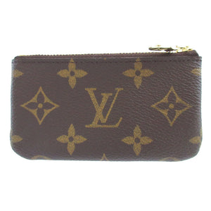 新品同様 ルイヴィトン モノグラム M62650 ポシェットクレ ブラウン 茶 コインケース 0623【中古】LOUIS VUITTON