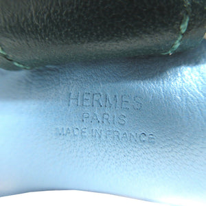 美品 エルメス ロデオ PM チャーム キーホルダー アニョーミロ セレスト/クレ/マラカイト 水色 0636【中古】HERMES
