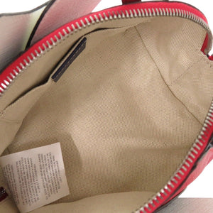 美品 グッチ チルドレンズ 432695 レザー レッド ハンドバッグ 0664【中古】GUCCI