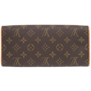 美品 ルイ ヴィトン ポシェットツインGM モノグラム M51852 ショルダーバッグ LV 0684【中古】LOUIS VUITTON