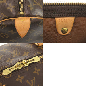 ルイ ヴィトン キーポル55 モノグラム M41424 ブラウン ボストンバッグ LV 0692【中古】LOUIS VUITTON