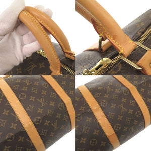 ルイ ヴィトン キーポル55 モノグラム M41424 ブラウン ボストンバッグ LV 0692【中古】LOUIS VUITTON
