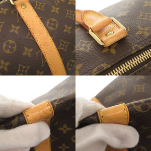 ルイ ヴィトン キーポル55 モノグラム M41424 ブラウン ボストンバッグ LV 0692【中古】LOUIS VUITTON