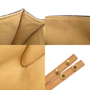 ルイ ヴィトン ポシェットツイン GM モノグラム M51852 ブラウン ショルダーバッグ LV 0695【中古】LOUIS VUITTON