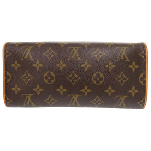 ルイ ヴィトン ポシェットツイン GM モノグラム M51852 ブラウン ショルダーバッグ LV 0695【中古】LOUIS VUITTON