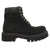 新品同様 ルイ ヴィトン Timberland コラボ アンクルブーツ ティンバーランド FA0274 レザー ブラック LV 0703【中古】LOUIS VUITTON
