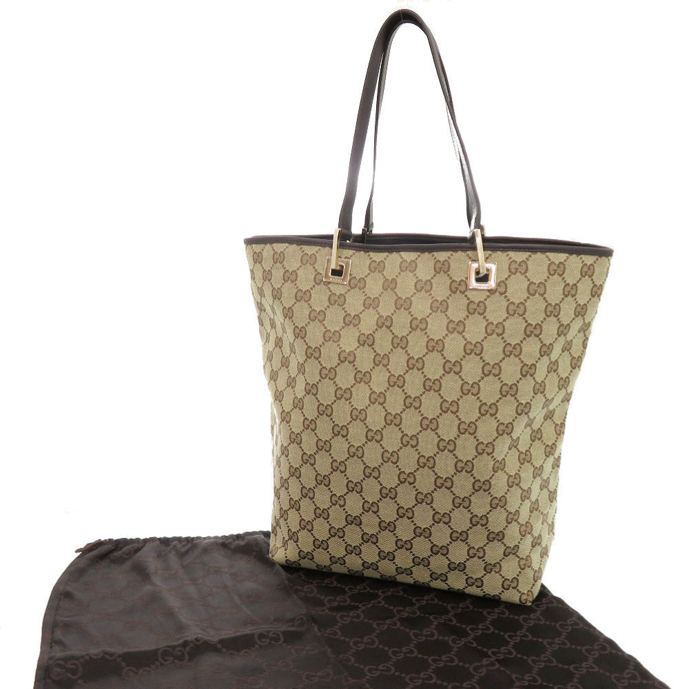 美品 グッチ 002 1098 001998 GGキャンバス ベージュ トートバッグ 0707【中古】GUCCI