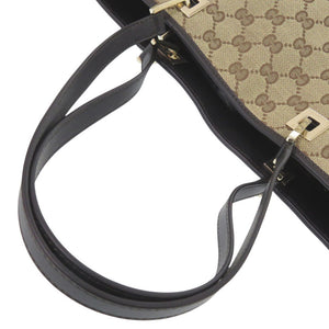 美品 グッチ 002 1098 GGキャンバス ベージュ トートバッグ 0707【中古】GUCCI