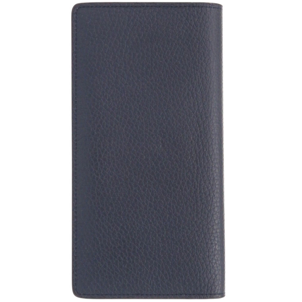 美品 ルイ ヴィトン ポルトフォイユ ブラザ M58818 トリヨンレザー オセアン/ネイビー 長財布 紺 LV 0719【中古】LOUIS VUITTON