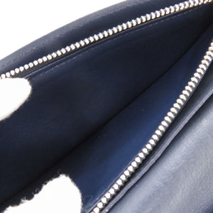 美品 ルイ ヴィトン ポルトフォイユ ブラザ M58818 トリヨンレザー オセアン/ネイビー 長財布 紺 LV 0719【中古】LOUIS VUITTON