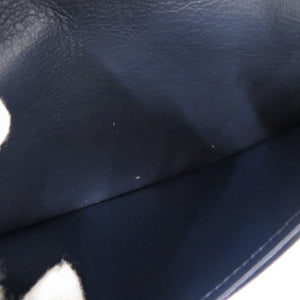 美品 ルイ ヴィトン ポルトフォイユ ブラザ M58818 トリヨンレザー オセアン/ネイビー 長財布 紺 LV 0719【中古】LOUIS VUITTON