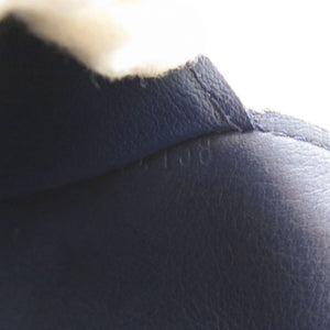 美品 ルイ ヴィトン ポルトフォイユ ブラザ M58818 トリヨンレザー オセアン/ネイビー 長財布 紺 LV 0719【中古】LOUIS VUITTON