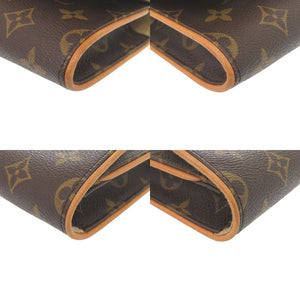 美品 ルイ ヴィトン ポシェットツインGM モノグラム M51852 ショルダーバッグ LV 0733【中古】LOUIS VUITTON