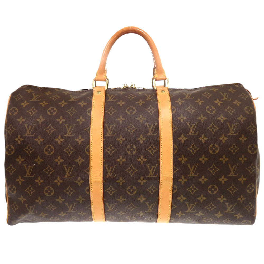 ルイ ヴィトン キーポル50 モノグラム M41426 ボストンバッグ LV  0739 【中古】LOUIS VUITTON