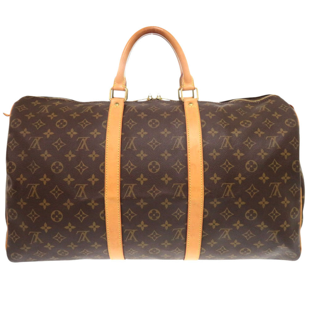 ルイ ヴィトン キーポル50 モノグラム M41426 ボストンバッグ LV  0739 【中古】LOUIS VUITTON
