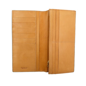 未使用 ロカド シェルコードバン イタリア馬革 ブラック 二つ折り 長財布 0741【中古】ROCADO