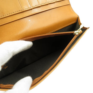 未使用 ロカド シェルコードバン イタリア馬革 ネイビー 二つ折り 長財布 0743【中古】ROCADO