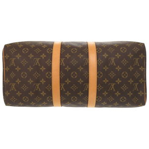 ルイ ヴィトン キーポル45 モノグラム M41428 ブラウン ボストンバッグ LV 0758【中古】LOUIS VUITTON