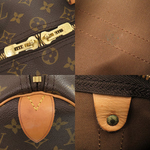 ルイ ヴィトン キーポル45 モノグラム M41428 ブラウン ボストンバッグ LV 0758【中古】LOUIS VUITTON