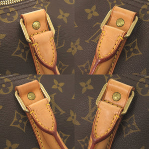 ルイ ヴィトン キーポル45 モノグラム M41428 ブラウン ボストンバッグ LV 0758【中古】LOUIS VUITTON
