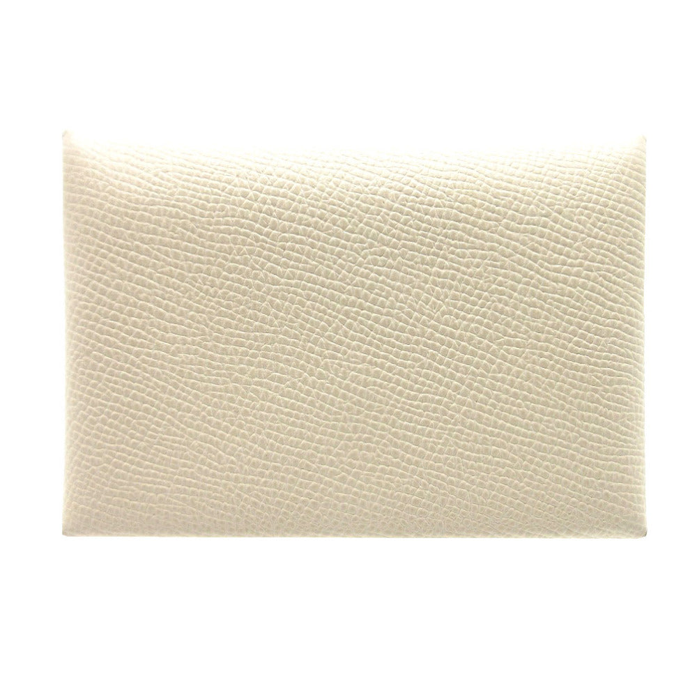 新品同様 エルメス カルヴィデュオ コインケース ヴォーエプソン クレ U刻印(2022年製) 0785【中古】HERMES