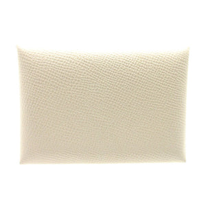 新品同様 エルメス カルヴィデュオ コインケース ヴォーエプソン クレ U刻印(2022年製) 0785【中古】HERMES