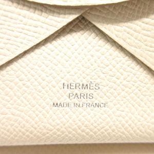 新品同様 エルメス カルヴィデュオ コインケース ヴォーエプソン クレ U刻印(2022年製) 0785【中古】HERMES