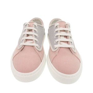 未使用 エルメス Envy エンヴィ サイズ42.5 キャンバス ピンク ブルー スニーカー 0822【中古】HERMES