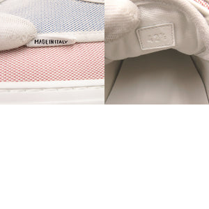 未使用 エルメス Envy エンヴィ サイズ42.5 キャンバス ピンク ブルー スニーカー 0822【中古】HERMES