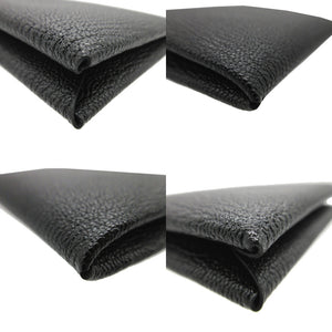 美品 エルメス カルヴィ カードケース シェーブル ブラック 黒 Z刻印(2021年製) 0829【中古】HERMES