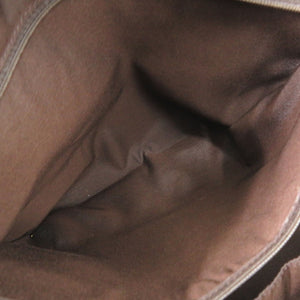 美品 グッチ バンブー 365345 レザー グレー トートバッグ 0835【中古】GUCCI