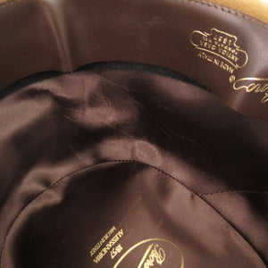 美品 ボルサリーノ フェルト サイズ61 ブラウン 帽子 ハット 茶 0842【中古】BORSALINO メンズ