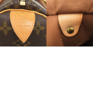 ルイ ヴィトン スピーディ25 モノグラム M41528 ハンドバッグ LV 0854【中古】LOUIS VUITTON