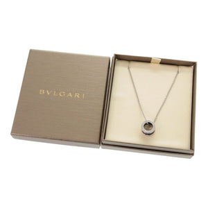 新品同様 ブルガリ セーブザチルドレン シルバー925 ネックレス ブラック 0858【中古】BVLGARI
