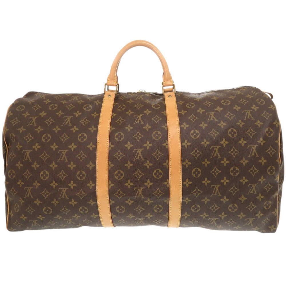 ルイ ヴィトン キーポル60 モノグラム M41422 ブラウン ボストンバッグ LV 0876【中古】LOUIS VUITTON