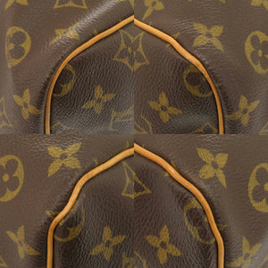 ルイ ヴィトン キーポル60 モノグラム M41422 ブラウン ボストンバッグ LV 0876【中古】LOUIS VUITTON