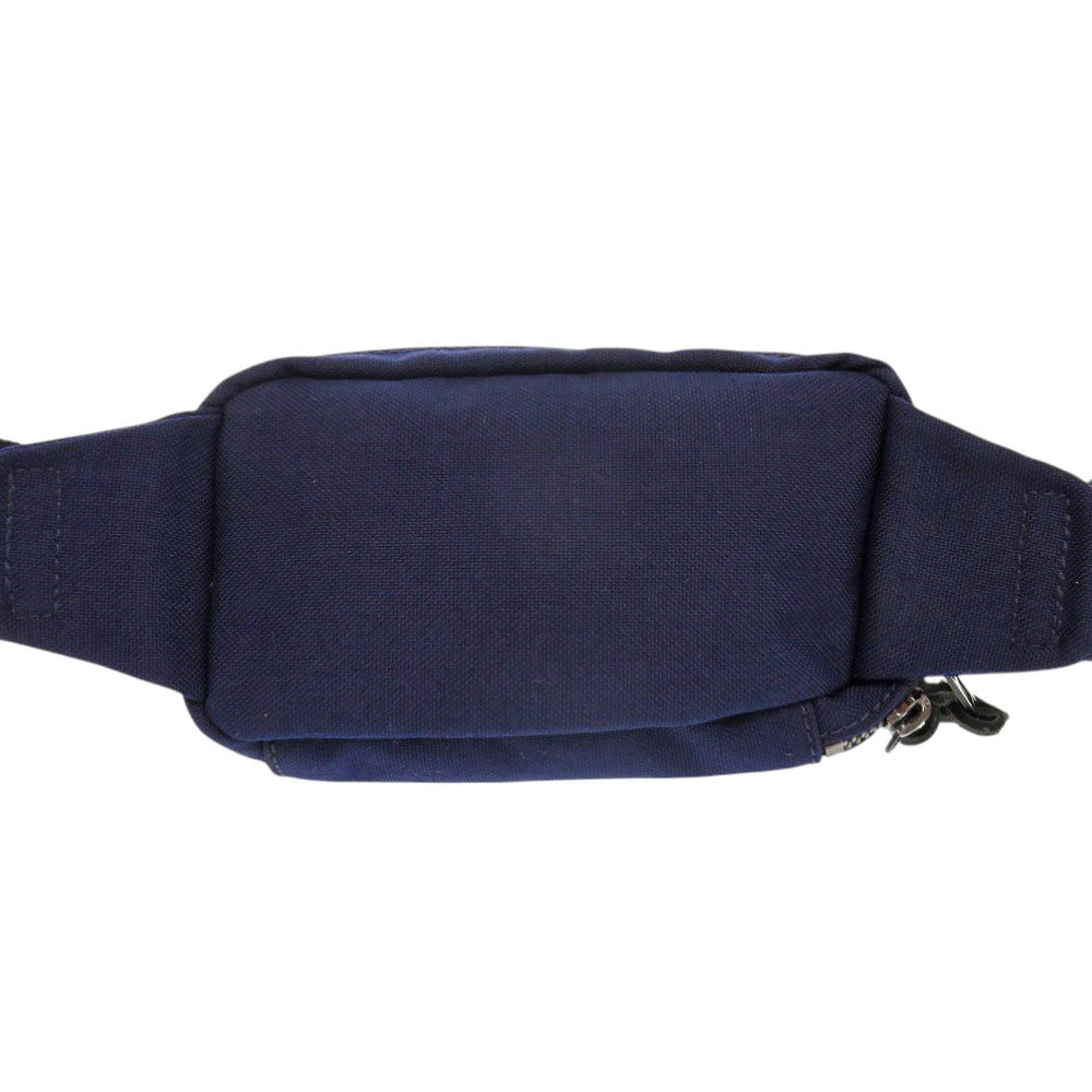 美品 メゾン マルジェラ ミニクロスボディバッグ S55WB0014 キャンバス ネイビー ウエストバッグ 0899【中古】Maison Margiela