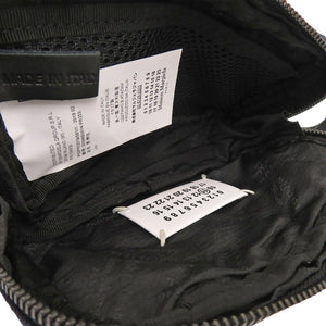 美品 メゾン マルジェラ ミニクロスボディバッグ S55WB0014 キャンバス ネイビー ウエストバッグ 0899【中古】Maison Margiela