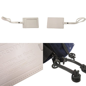 美品 メゾン マルジェラ ミニクロスボディバッグ S55WB0014 キャンバス ネイビー ウエストバッグ 0899【中古】Maison Margiela