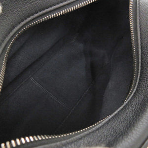 美品 ヴァレンティノ・ガラヴァーニ レザー ブラック ボディバッグ ウエストバッグ 黒 0900【中古】Valentino Garavani