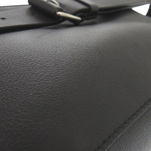 美品 ヴァレンティノ・ガラヴァーニ レザー ブラック ボディバッグ ウエストバッグ 黒 0900【中古】Valentino Garavani