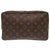 美品 ルイ ヴィトン トゥルーストワレット28 モノグラム M47522 ブラウン セカンドバッグ LV 0903【中古】LOUIS VUITTON メンズ